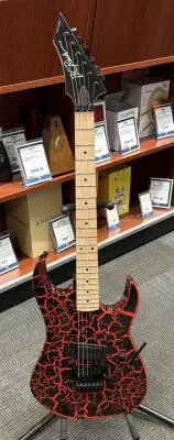 BC RICH GUNSLINGER RETRO II RED CRACKLE