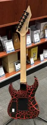 BC RICH GUNSLINGER RETRO II RED CRACKLE 2