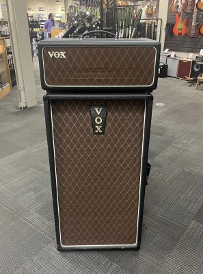 JMI AC100 BASS HEAD + VOX 2X15 CABINET