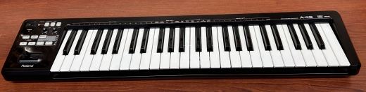 Roland 49 Key Midi Controller In Black | Long & McQuade