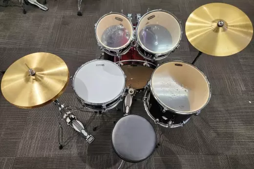 Mapex Tornado 10,12,14,16,22 /HW and CYM in Burgundy 3