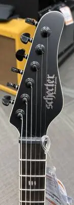 Schecter - PT SLS Elite Evil Twin Electric Guitar - Satin Black 2