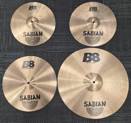 Sabian B8 Set 20R,16C,14C,14HH