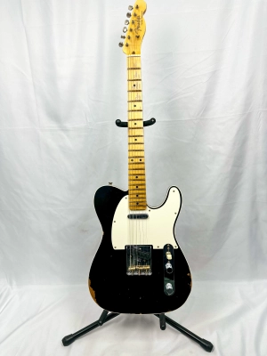 Fender Custom Shop '59 Telecaster Custom Relic, Maple Neck - Aged Black - 923-5001-565 2