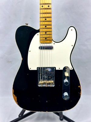 Fender Custom Shop '59 Telecaster Custom Relic, Maple Neck - Aged Black - 923-5001-565 3