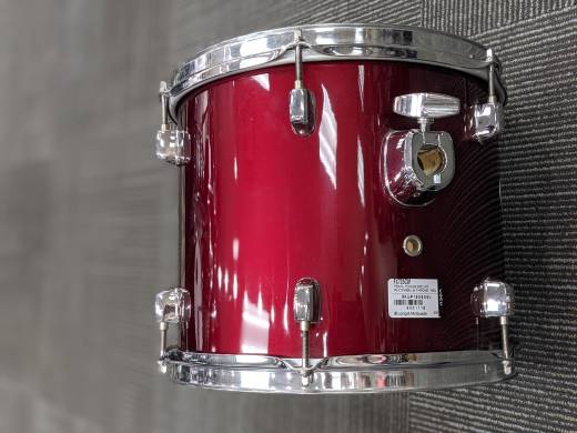 PEARL FORUM 5PC KIT W/CYMBAL & THRONE -RED WN 2
