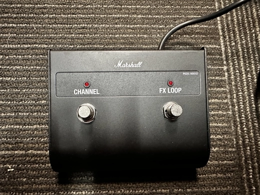 MARSHALL FOOTSWITCH 2WAY LATCHING W/LED