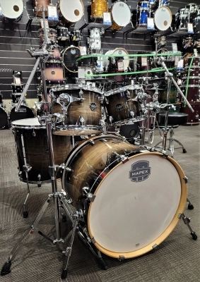 Mapex Armory 4 PC W/ Hardware - Black Dawn