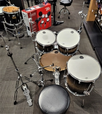 Mapex Armory 4 PC W/ Hardware - Black Dawn 2