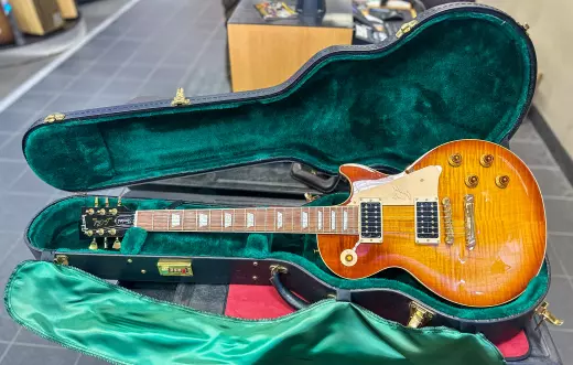 1995 Gibson Jimmy Page Signature Les Paul Electric Guitar Figured Honey Burst 2