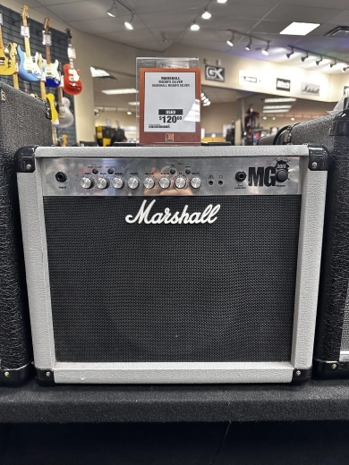 MARSHALL MG30DFX SILVER ANNIVERSARY LIMITED EDITION AMP