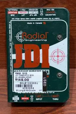 Radial - JDI PASSIVE DI BOX W/JENSEN TRANSFORMER