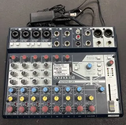 Soundcraft - NOTEPAD-12FX