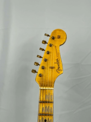 Fender Custom Shop Limited Edition '62 Bone Tone Stratocaster Journeyman Relic - Super Faded Aged Sonic Blue - 923-1012-777 4
