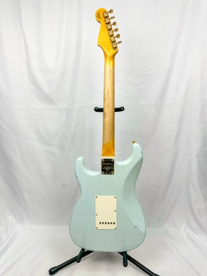 Fender Custom Shop Limited Edition '62 Bone Tone Stratocaster Journeyman Relic - Super Faded Aged Sonic Blue - 923-1012-777 5