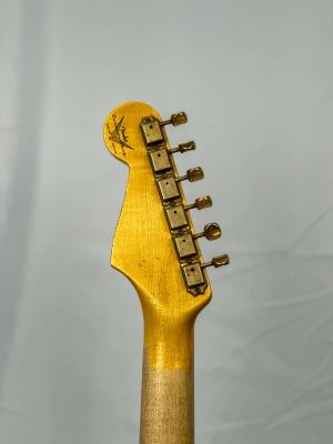 Fender Custom Shop Limited Edition '62 Bone Tone Stratocaster Journeyman Relic - Super Faded Aged Sonic Blue - 923-1012-777 7