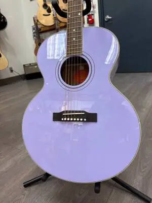 Epiphone J-180 LS Lavender 2