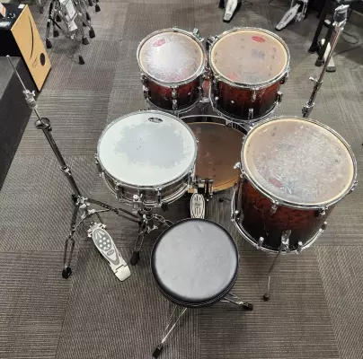 Pearl Vision Artisan II 22,10,12,16,SD w/Hardware and Cases 2