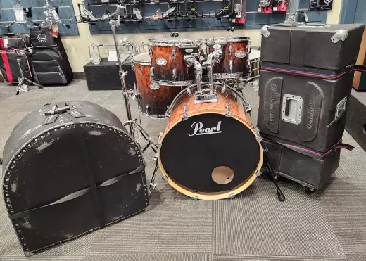 Pearl Vision Artisan II 22,10,12,16,SD w/Hardware and Cases