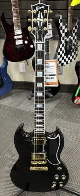Gibson Custom Shop - SG CUSTOM EBONY (SGCE-EBGH)