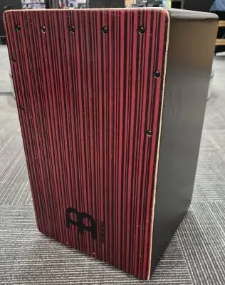 Store Special Product - Meinl Backbeat Bass Cajon Crimson Stripe