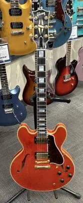 Gibson Custom Shop - '59 ES-355 GRAPEFRUIT RED LIGHT AGING ES55CUS18761