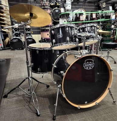 Mapex Venus 22, 10, 12, 16, SD, HW, CY - Black Galaxy