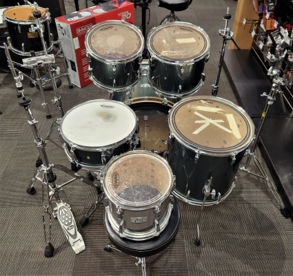 Pearl Export 6 PC Grey Finish W/Hardware 2