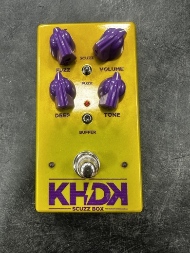 KHDK Scuzz Box Germanium-voiced fuzz pedal