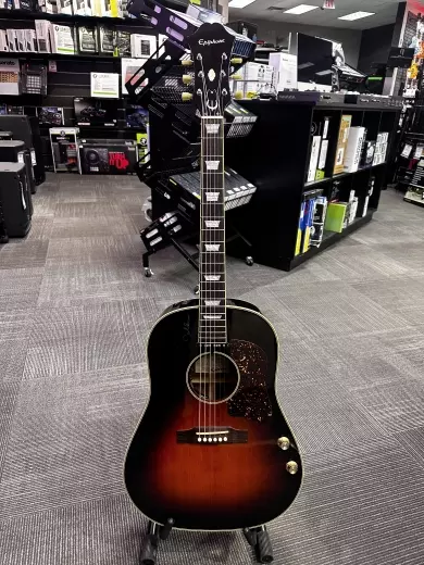 Epiphone John Lennon EJ-160E Vintage Sunburst w/Case