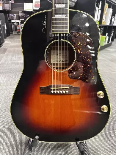 Epiphone John Lennon EJ-160E Vintage Sunburst w/Case 2