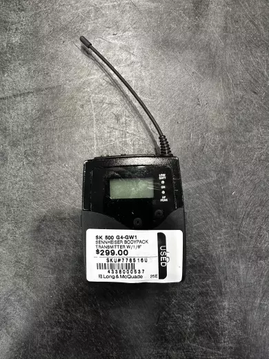 SENNHEISER BODYPACK TRANSMITTER W/1/8