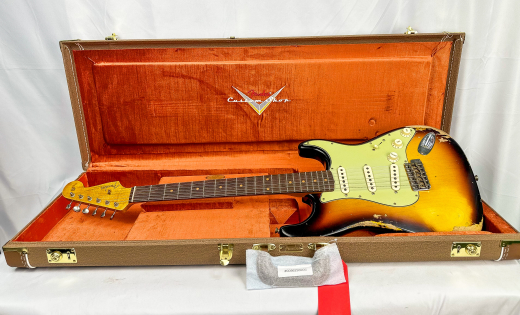 Fender Custom Shop 1960 Stratocaster Heavy Relic - Faded Aged 3-Colour - 923-6081-219