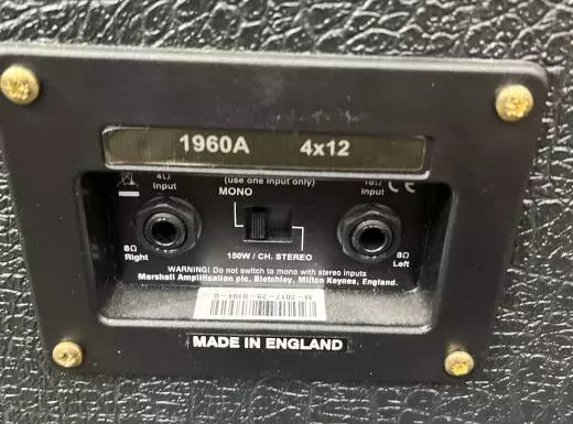 Marshall - 1960A CABINET 2