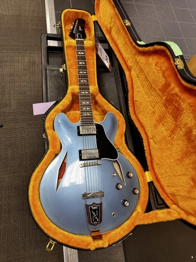 Gibson Custom 1964 Trini Lopez Standard Reissue VOS Semi-hollowbody Electric Guitar - Pelham Blue