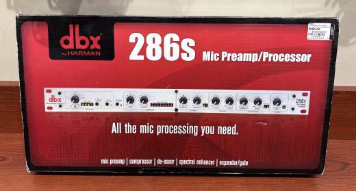 bdx by HARMAN 286s マイク プリアンプ/Processor 286s | dbx