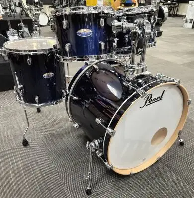 Pearl Decade Maple 22,10,12,14,SD - Kobalt Blue