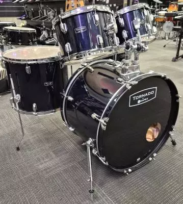 Mapex Tornado 22,10,12,16,SD In Blue