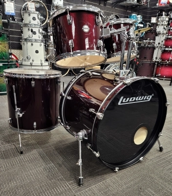 Ludwig Accent 4 PC Red Finish 2