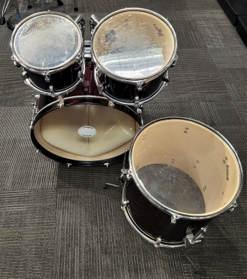 Ludwig Accent 4 PC Red Finish 2