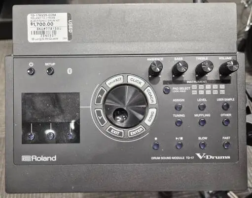 Roland TD-17KV2S Electronic Drum Kit 2