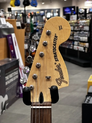 Store Special Product - Fender Limited Edition Tom Delonge Stratocaster Electric Guitar, Rosewood Fingerboard - Black - 014-8020-306