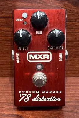 MXR -  CUSTOM BADASS '78 DISTORTION M-75