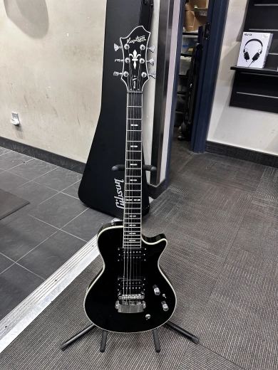 HAGSTROM ULTRA SWEDE - BLACK GLOSS