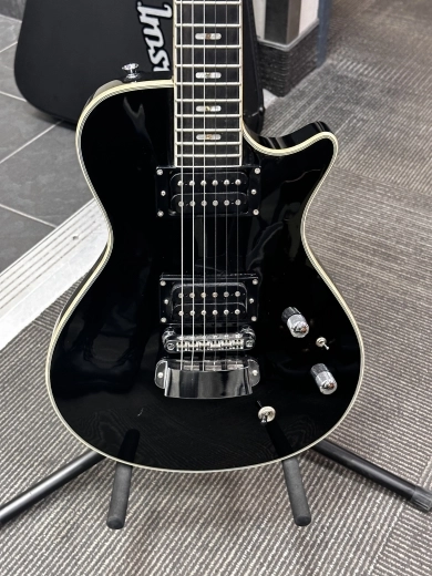HAGSTROM ULTRA SWEDE - BLACK GLOSS 2