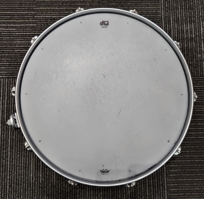 DW Aluminum 5.5x14 Snare Drum -Black Powder 3