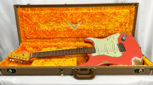 Fender Custom Shop 1959 Stratocaster Heavy Relic with Case - Faded Aged Tahitian Coral - 923-5000-820