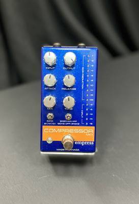 Empress Effects Compressor MkII Pedal - Blue | Long & McQuade