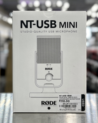 Store Special Product - RODE - NT-USB Mini