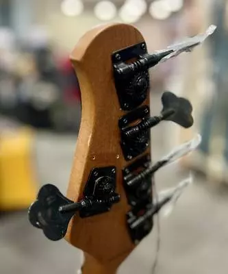 Sterling by Music Man - StingRay Ray35HH 5-String Bass - Amber 2